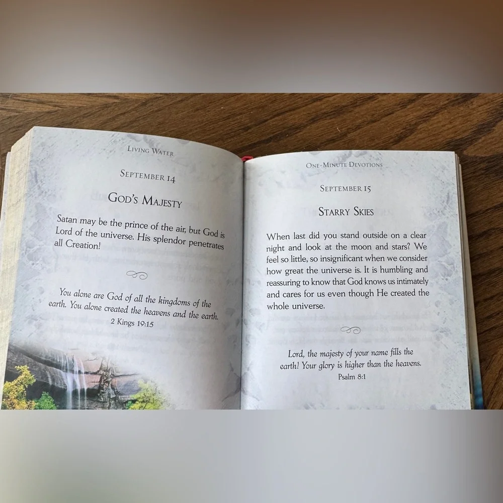 Living Water Devotional Book